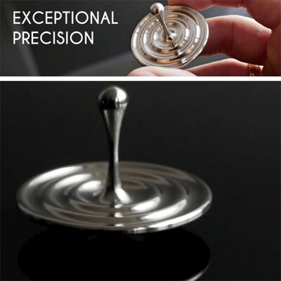 

〖Follure〗Spinning Top Rotating Magnetic Decoration Desktop Droplets Spiner Toys Gifts