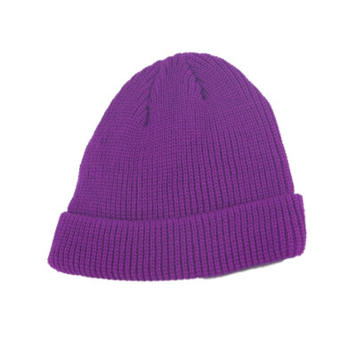 

Wool Caps Winter Kids Boys Girls Hat Cute Autumn Winter Warm Kids Baby Solid Print Hats