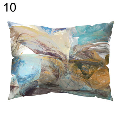 

Multicolor Stone Print Pillow Case Cushion Cover Sofa Bed Car Cafe Office Decor