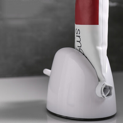 

Household Rolling Tube Tooth Paste Squeezer Toothpaste Dispenser Bathroom Simple Practical Brush Rack