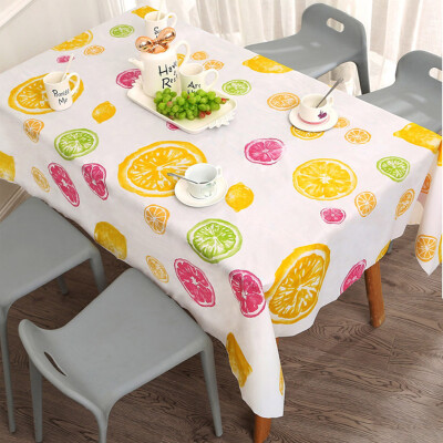 

Gobestart Waterproof&Oil Proof Table Cloth For Kitchen Decorative Dining Table Cover