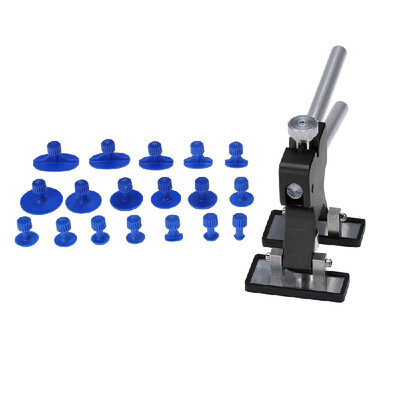 

Car Body Paintless Dent Lifter Repairing Tool Puller with 18pcs Glue Tabs Hail Removal Tool