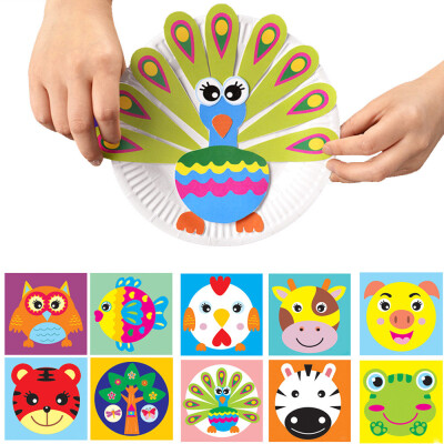 

YIWULAFunny Children Handmade Cartoon Toys Kids Toys DIY Educational Toy Great Gift