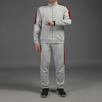 

Toponeto Men New Fashion Casual Slim Fit Sweatshirt Tracksuit Sport Patchwork Sets