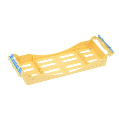 

Dental Plastic Sterilization Rack Dental Instrument Disinfection Box Dentist Tools