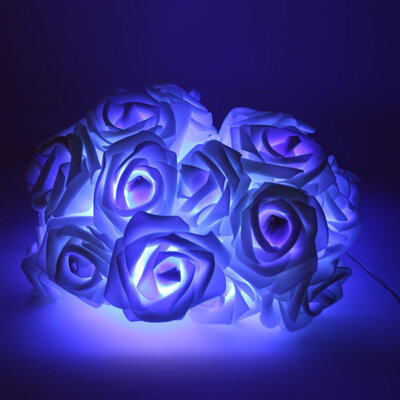 

10 Colors Rose String Light LED Festival Fairy Lights For Christmas Xmas Party Wedding Decoration
