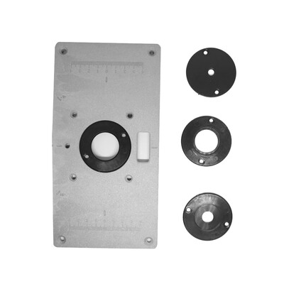 

Multifunctional Metal Router Table Woodworking Benches Insert Plate Carpenter Trimming Machine Flip Chip Board