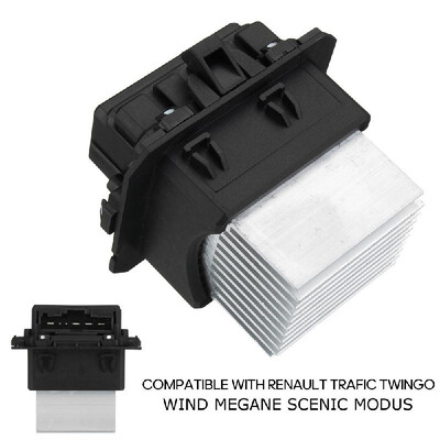 

Blower Motor Resistor Blower Fan Heater Resistor Compatible with Renault Wind Scenic Modus Twingo Megane Trafic