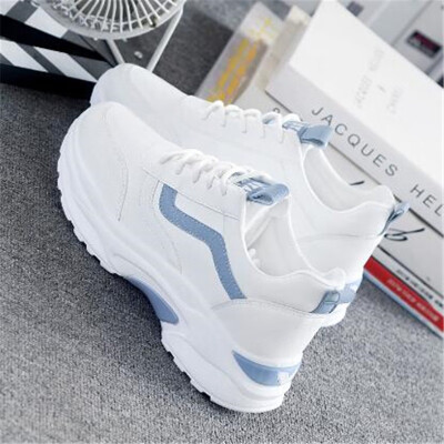 

Women Sneakers 2019 Fashion Casual Shoes Woman Comfortable Breathable White Flats Female Platform Sneakers Chaussure Femme