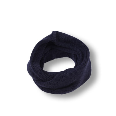 

Children Boys Girls Scarf Knitted Infinity Scarf Solid Color Comfortable Winter Scarf For Kids