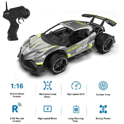 

116 RC Car 24G RC Drifter Alloy Remote Control Drift Car High Speed Racing Car Toy for Kids Christmas Gift