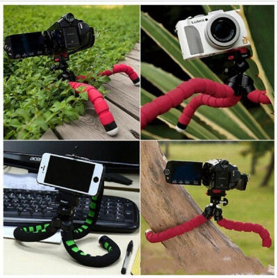 

Octopus Mini Tripod Stand Grip Holder Mount Mobile Phones Cameras Gadgets