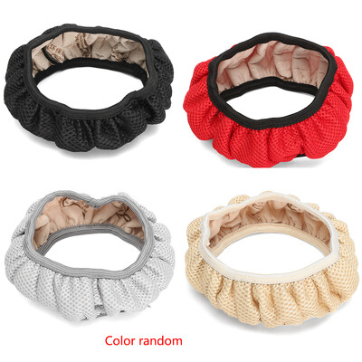 

Non-Slip Universal Car Auto High Elasticity Fish Net Stitching Steering Wheel Cover Case Vehicles Decoration Random Color