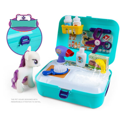 

kids toys Children Doctor Toys Environmental Plastic Educational Simulation Medicine Box Doctor Set Kitchen Cutlery Toys