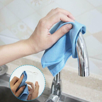 

8pcs Microfiber Cleaning Cloth Glass Car Windshield Wash Towel 30x30cm