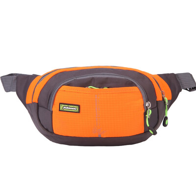 

Fashion Unisex Leisure Waist Bag Outdoor Sports Multi-Function Waterproof Pockets Mobile Phone Bag Messenger Chest Bag