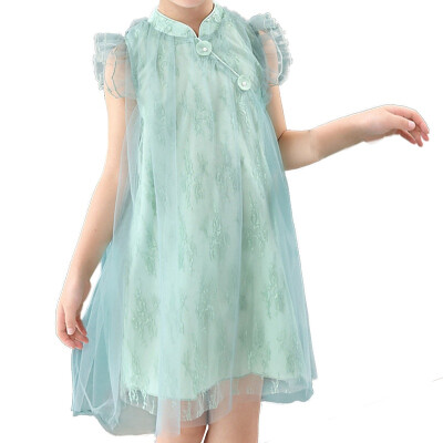 

Girls Summer Dress Sleeveless Mesh Ball Gown Kid Girl Dresses Child Clothing