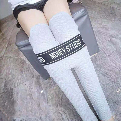 

High Elasticity Leggings Women Autumn Winter Thin Warm Legging Lining Stretch Pants letter printed jogger Leggings