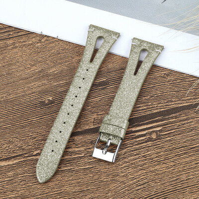 

〖Follure〗PULeather Bling Watch Band Wristband for Fitbit Versa Smart Watch Strap