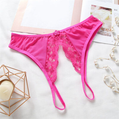 

Womens Sexy Lace Hollow Out Underwear Women Seamless Panties G-String Briefs Lingerie Tanga Thong New