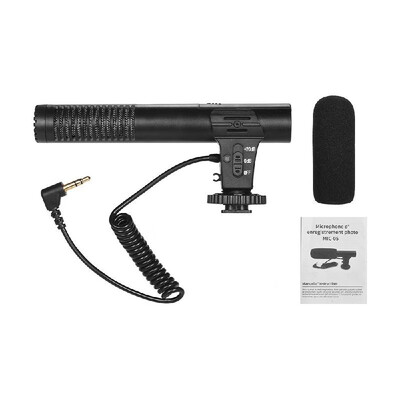 

Camera Video Recording Microphone Super-Cardioid Pickup Mini Mic for Photography Interview Vlogging for Sony Canon Nikon Panasonic