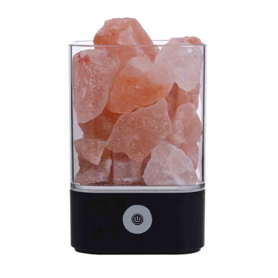 

Gobestart Dimmable Himalayan USB Salt Lamp Natural Crystal Sea Rock Night Light Electric