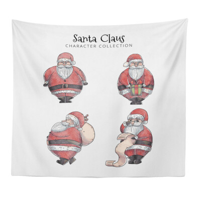 

Toponeto Merry Christmas Beach Cover Up Tunic Tapestry Tablecloth Home Decoration