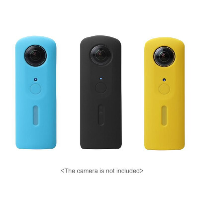 

Andoer Protective Silicone Rubber Cover Soft Case Protector Skin Cover for Ricoh Theta  360 Degree Panoramic Panorama Camera