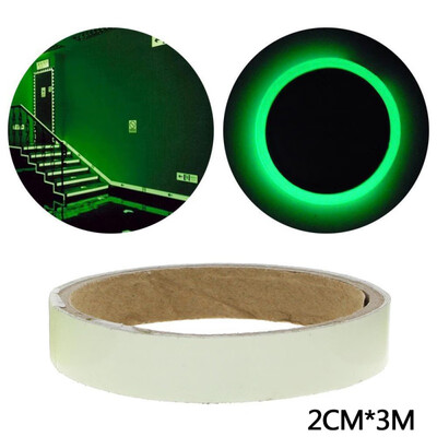 

Roll Luminous Tape Self-adhesive Glow In The Dark Safety Stage Home Decorations Warning Tape