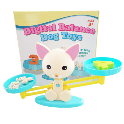 

YIWULAChildrens Educational Early Education Toy Digital Balance Puppy