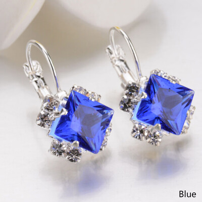 

New Women Fashion Hot Personality Shiny Earrings Korean Fashion Diamond Crystal Earrings