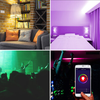 

〖Follure〗Wireless Control Smart Bulb Led Lamp Work On iOS Android 10W EU