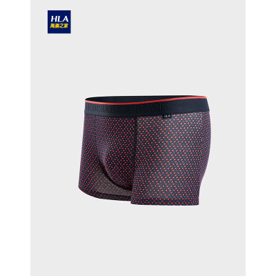 

HLA Haishu House Shorts Male 2018 Autumn New Medium Waist Printed Elastic HUKAJ3E056A Purple Red Pattern 56175100XL