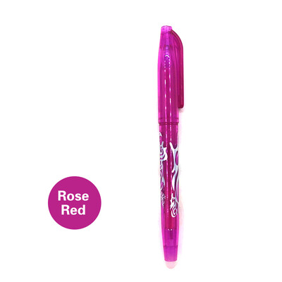 

05mm Erasable Bullet Neutral Pen School Office Erasable Gel Ink Pen Random Color