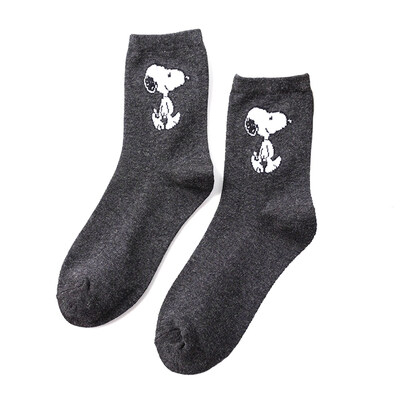 

Women Girl Cartoon Middle Stockings Cartoon Casual Socks School Gift