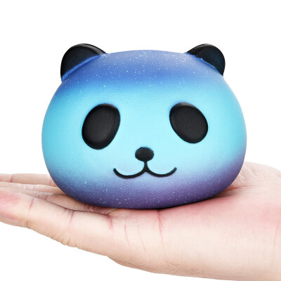 

Gobestart 2PCS Galaxy Panda & Poo Baby Cream Scented Squishy Slow Rising Squeeze Kids Toy