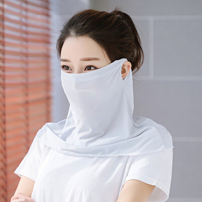 

Enlarging Neck Protector&Sunscreen Masks All-round Ultraviolet-proof Ice Silk Masks Summer Riding Masks Wholesale for Women