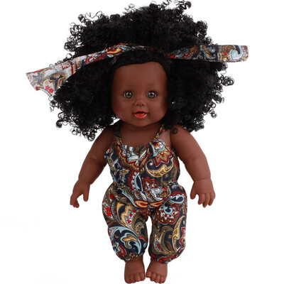 

Tailored Black Girl Dolls African American Play Dolls Lifelike 12 inch Baby Play Dolls A