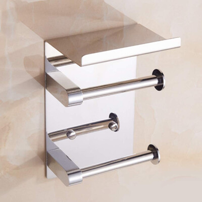 

SUS304 Stainless Steel Double Roll Toilet Paper Holder