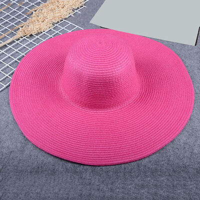 

Packable New Version of Spring&Summer Big Straw Hat Beach Hat Big Hat Visor Ladies Sun Hat