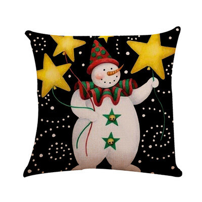 

Tailored Christmas Pillow Covers Embroidery Throw Pillow Cases for Home Car Decorative
