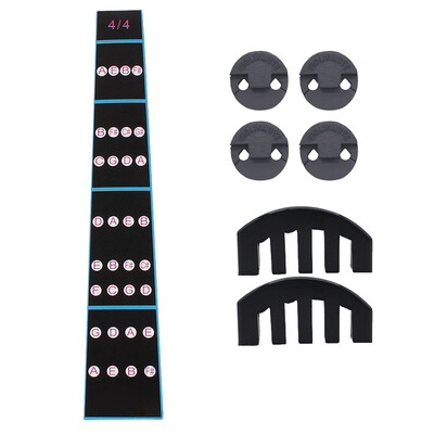

Volume Control Mute Silencer Fingerboard Five Claw Round Mute Violin Accessories Set Kit Instruments Parts