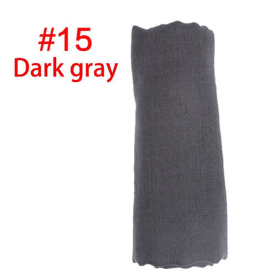 

New Cotton Linen Scarf Solid Color Monochrome Candy Colored Silk Femme Scarf Women Gift Scarf Beautiful Scarves