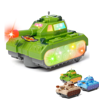 

〖Follure〗Kids Tank Model Toy Music Sound Car Baby Children Educational Electric Toy