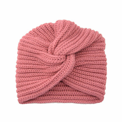 

Womens Turban Hat Knitted Cap Spring Winter Headwrap Beanie Crochet Headband