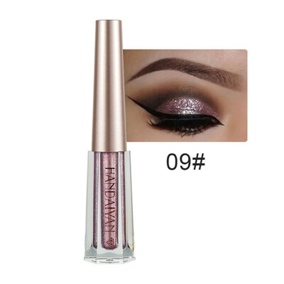 

HANDAIYAN Shiny Metal Pearlescent Liquid Eyeshadow Glitter Waterproof Eyeliner