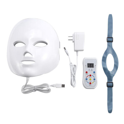 

LED Skin Rejuvenation Facial Mask 7 Colors Photon Therapy Whitening Reducing Wrinkles Firming Skin Face Beauty Equipment