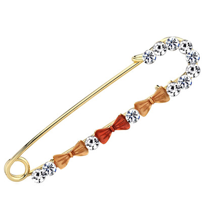 

2019 Female Accessories Brooch Shawl Buckle Large Bow Pin Broches Jewelry Female Charm Luxuries Gift