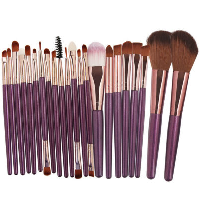 

SHOUHENGDA 22Pcs Professional Makeup Brushes Eyebrow Eyeliner Lip Blusher Foundation Powder Cosmetic Maquiagem Tools Set