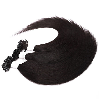 

1gstand Pre Bonded Nail U Tip Keratin Glue Remy Human Hair Extensions Balayage Long Straight Hair